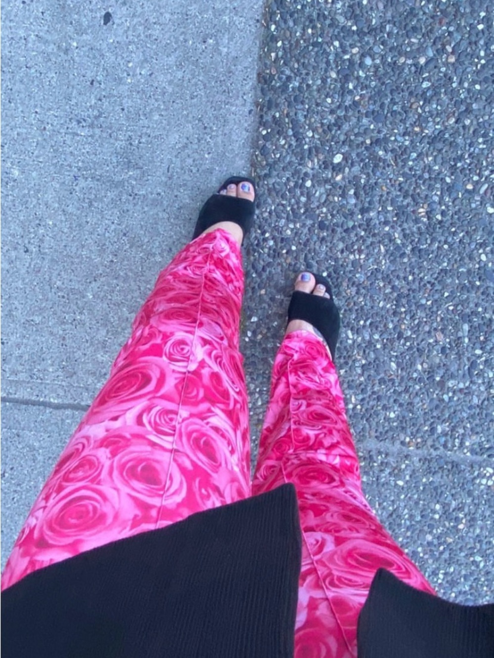 Saks Potts Lissi Trousers rose print